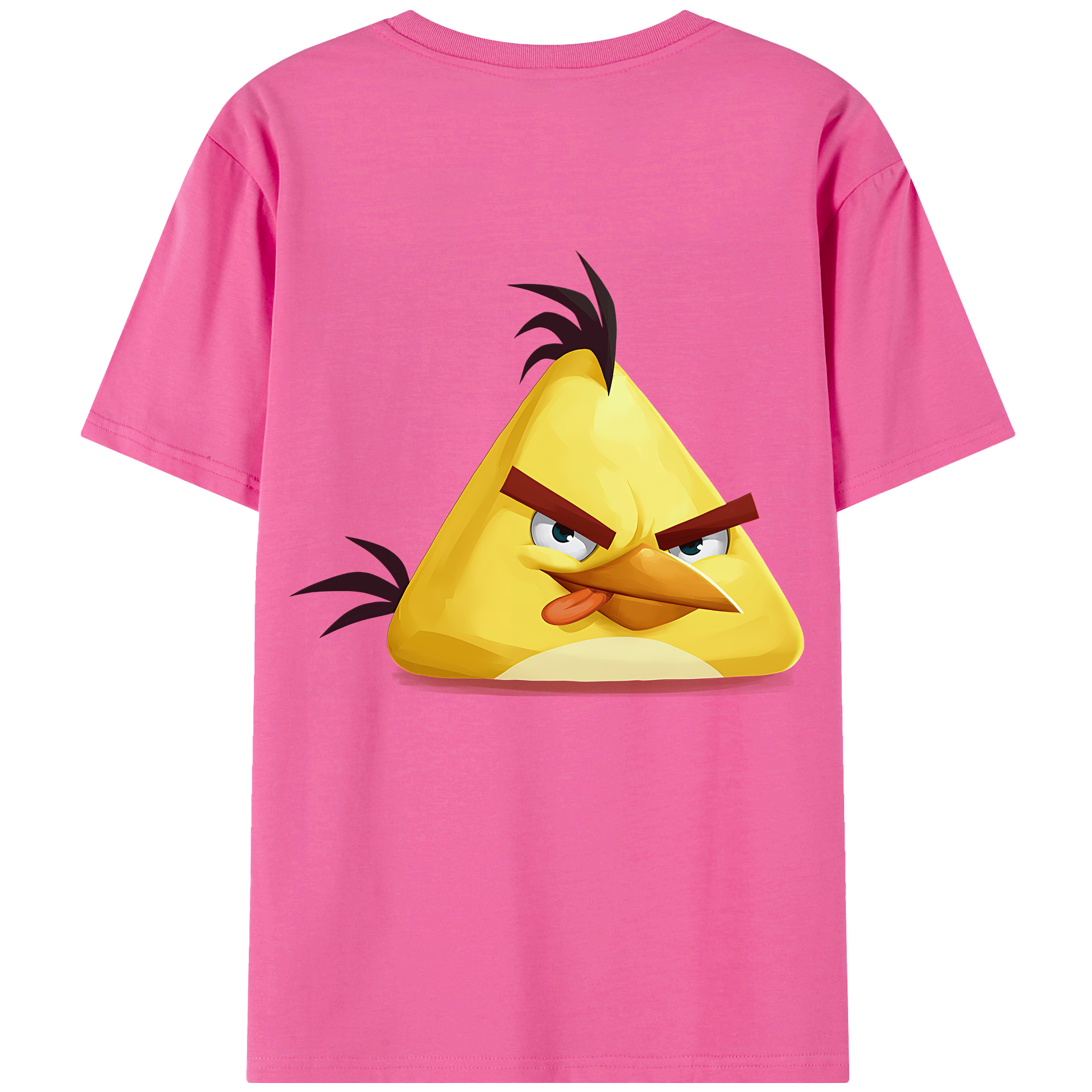 （画像用） Angry Birds アングリーバード レディース半袖Tシャツ(バックプリント)